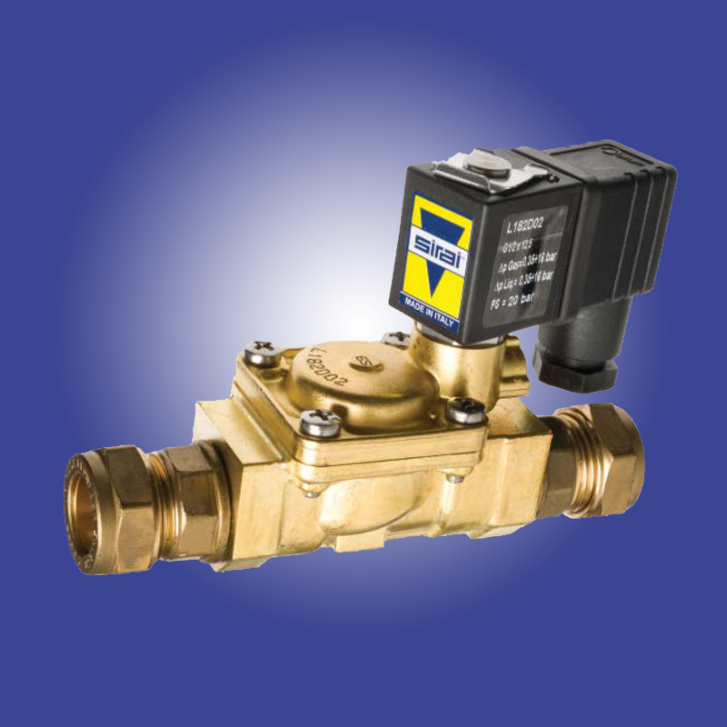 Normally closed valve