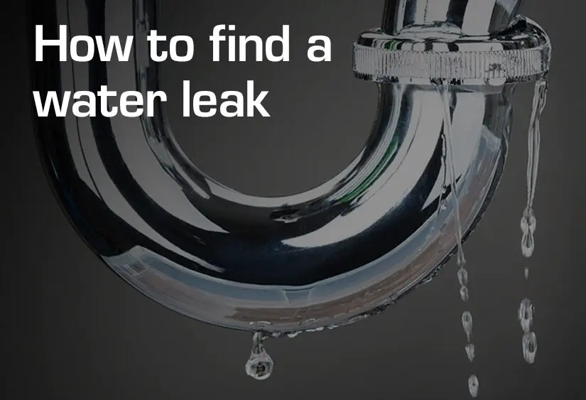 How to find a water leak with leak detection products from Aquilar.