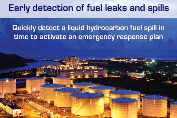 Early detection of fuel leaks and spills with Aquilar fuel leak detection solutions.