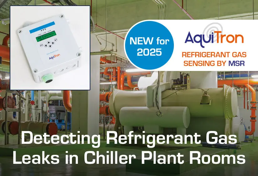 Detecting Refrigerant Gas Leaks in Chiller Plant Rooms