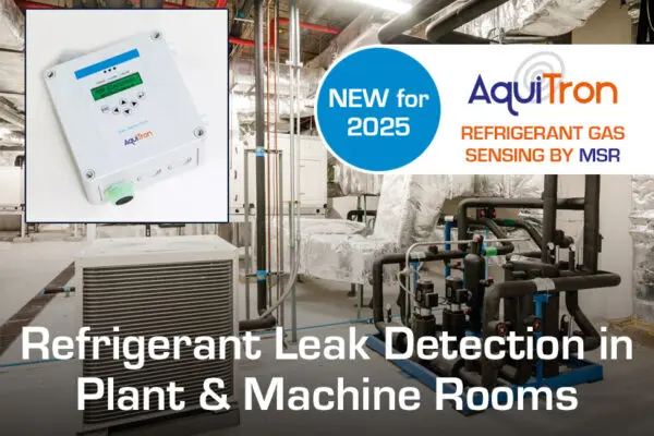 Fitting refrigerant sensors is a simple step that protects people, achieves compliance and strengthens environmental credentials. Find out more about the AquiTron AT-MSR range at https://www.aquilar.co.uk/aquitron-msr-refrigerant-sensors/