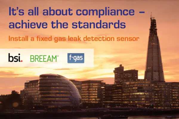 Install a fixed gas leak detection sensor