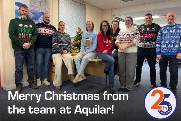 Merry Christmas from all the team at Aquilar Ltd