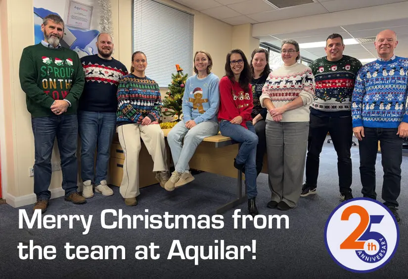 Merry Christmas from all the team at Aquilar Ltd