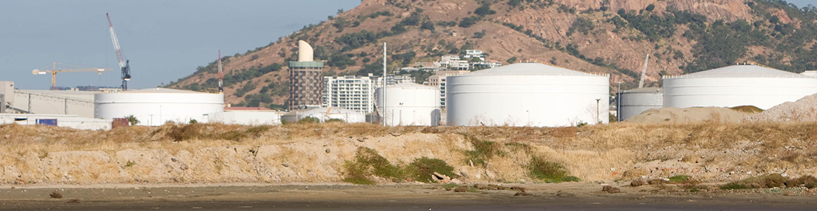 Port with Tank Farm