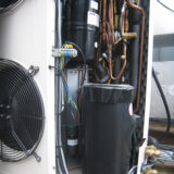 Refrigerant gas leak detection ACU
