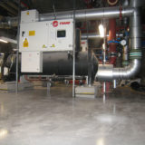 Refrigerant gas leak detection Chiller room