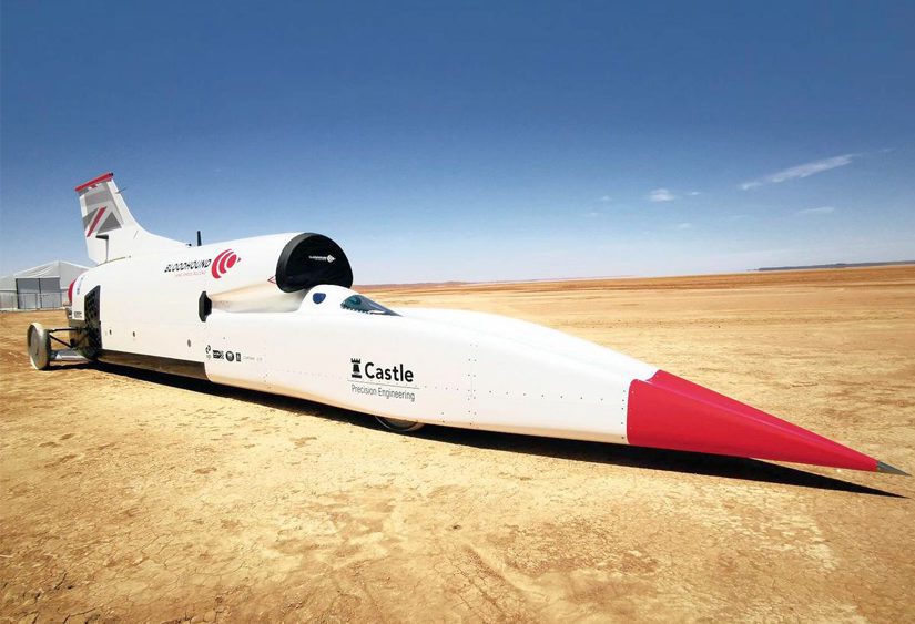 Bloodhound Land Speed Record Testing