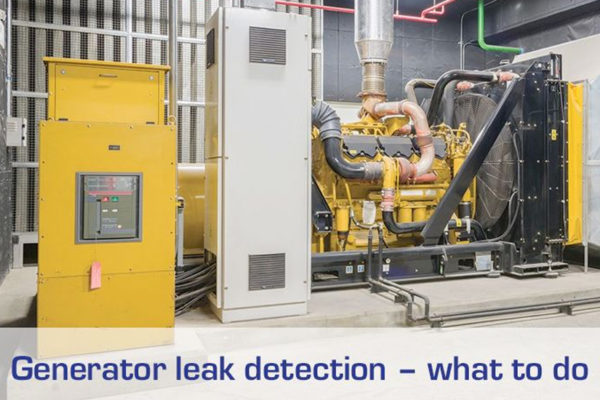Generator leak detection - what to do