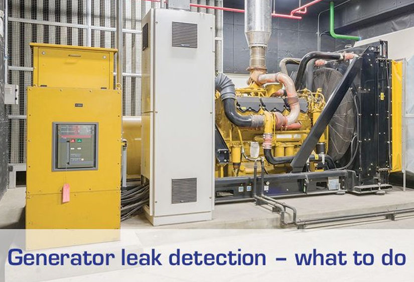 Generator leak detection - what to do