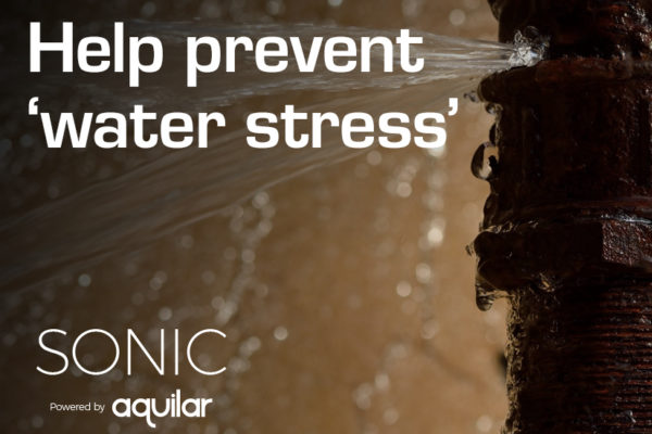 Help prevent 'water stress' with Sonic from Aquilar