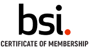 BSI certificate of membership