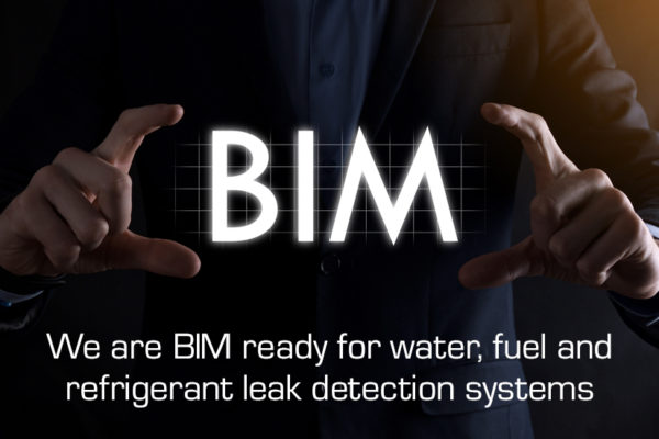 Aquilar is BIM ready for water, fuel and refrigerant leak detection systems