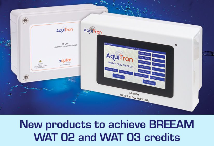 New products to achieve BREEAM WAT 02 and WAT 03 credits