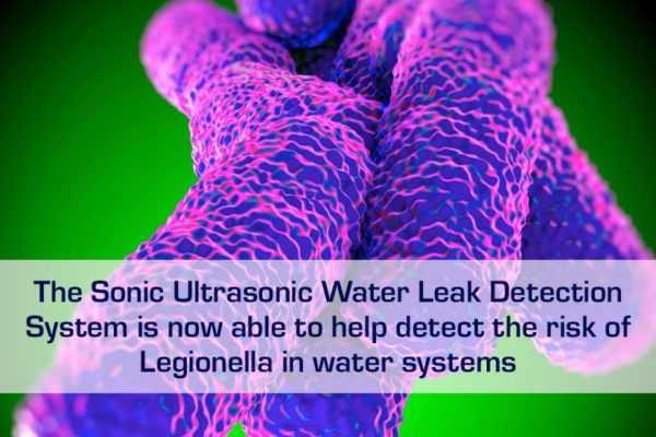 Sonic and the prevention of legionella