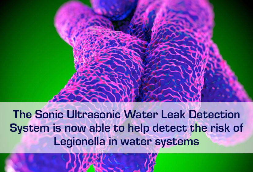 Sonic and the prevention of legionella