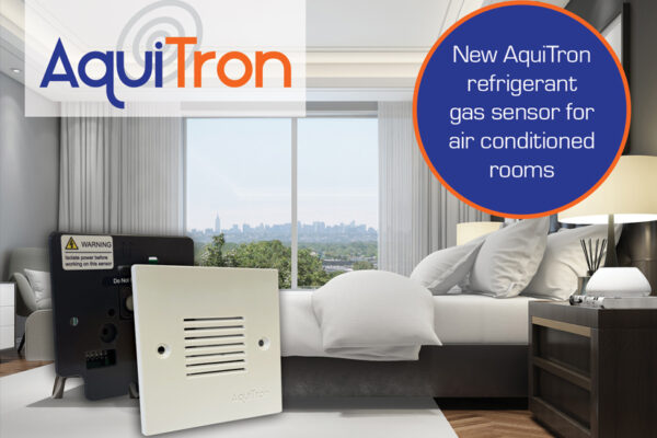 The new AquiTron AT-SRG air conditioning and heat pump refrigerant leak detection system