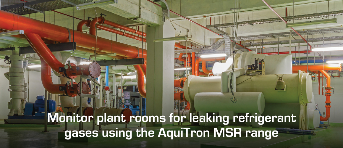Aquilar AquiTron MSR Refrigerant Gas sensing range for commercial buildings