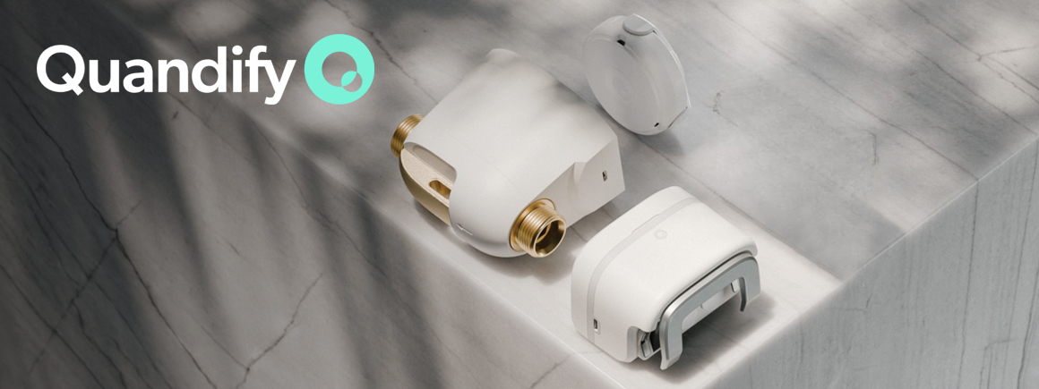 Quandify smart water leak detection products from Aquilar Ltd